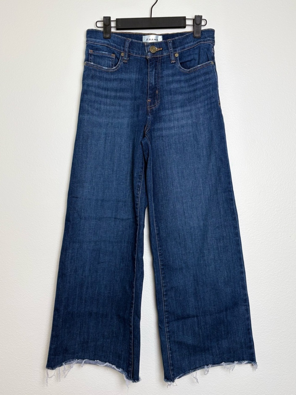 Frame “Aspire Raw After” High Rise Jeans Size 26
